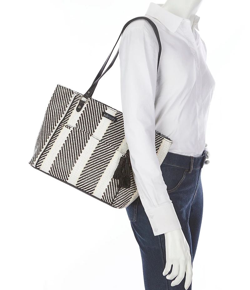 Sakroots Metro Woven Tote Bag