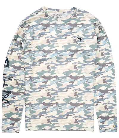 Salt Life Aqua Ambush Long Sleeve T-Shirt