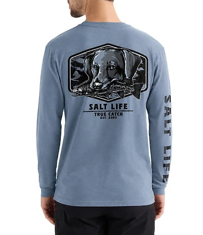Salt Life Catch And Retrieve Long Sleeve T-Shirt