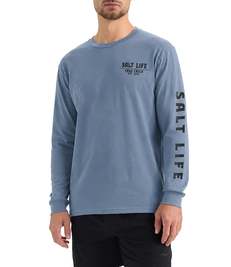 Salt Life Catch And Retrieve Long Sleeve T-Shirt