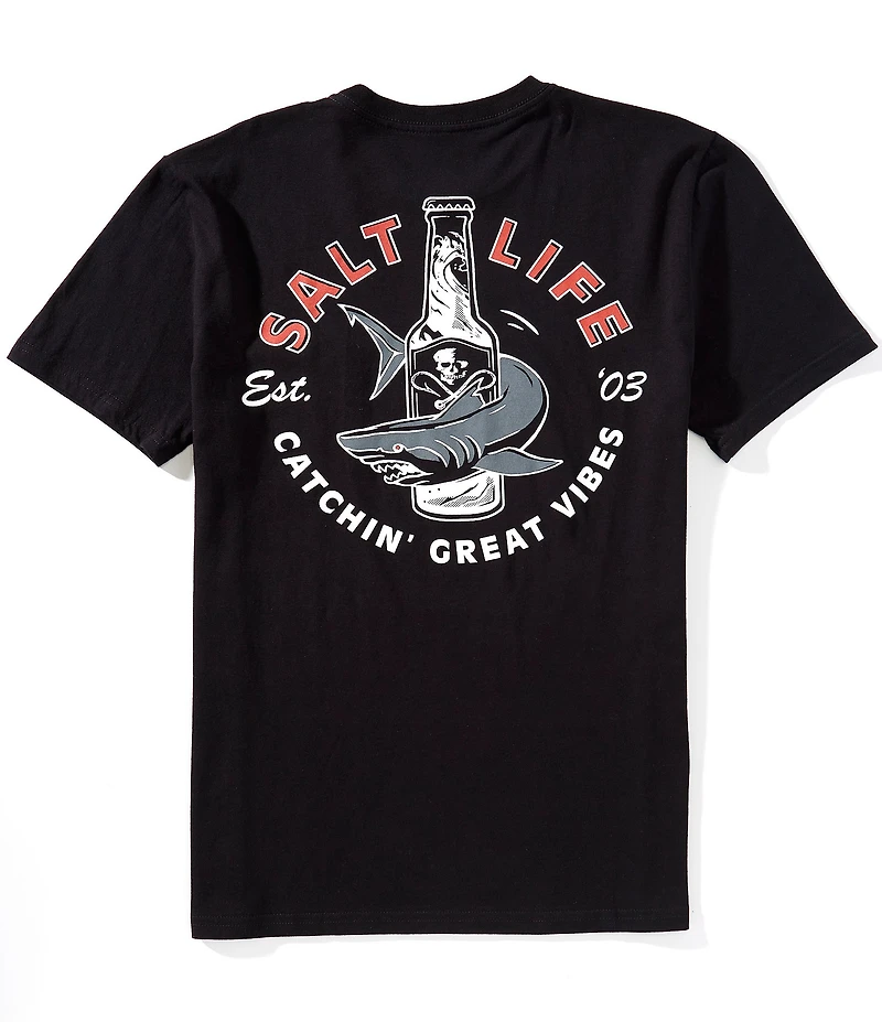 Salt Life Catchin Vibe Short Sleeve Pocket T-Shirt
