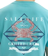 Salt Life Crab Hammer Short Sleeve T-Shirt