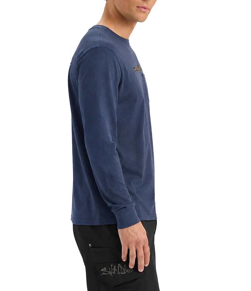 Salt Life Crustacean Nation Long Sleeve T-Shirt