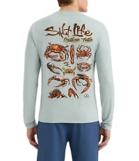 Salt Life Crustacean Nation Long Sleeve T-Shirt