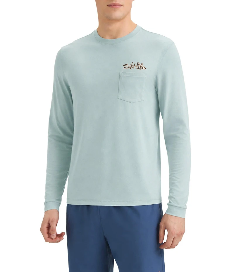 Salt Life Crustacean Nation Long Sleeve T-Shirt
