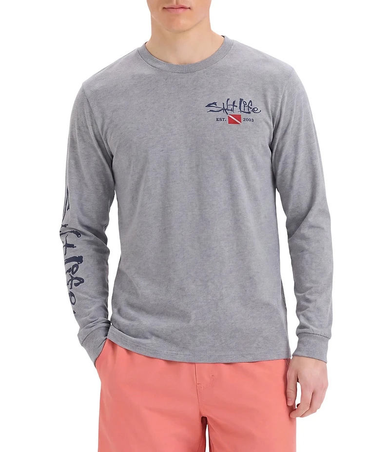 Salt Life Dive And Conquer Long Sleeve T-Shirt