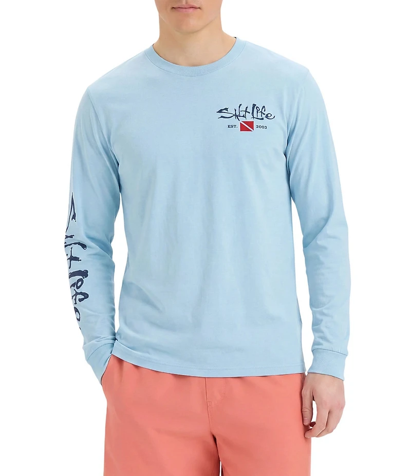 Salt Life Dive And Conquer Long Sleeve T-Shirt