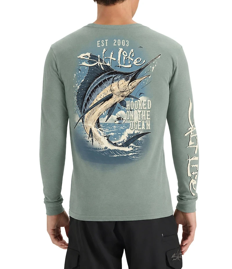 Salt Life Full Throttle Long Sleeve UPF T-Shirt