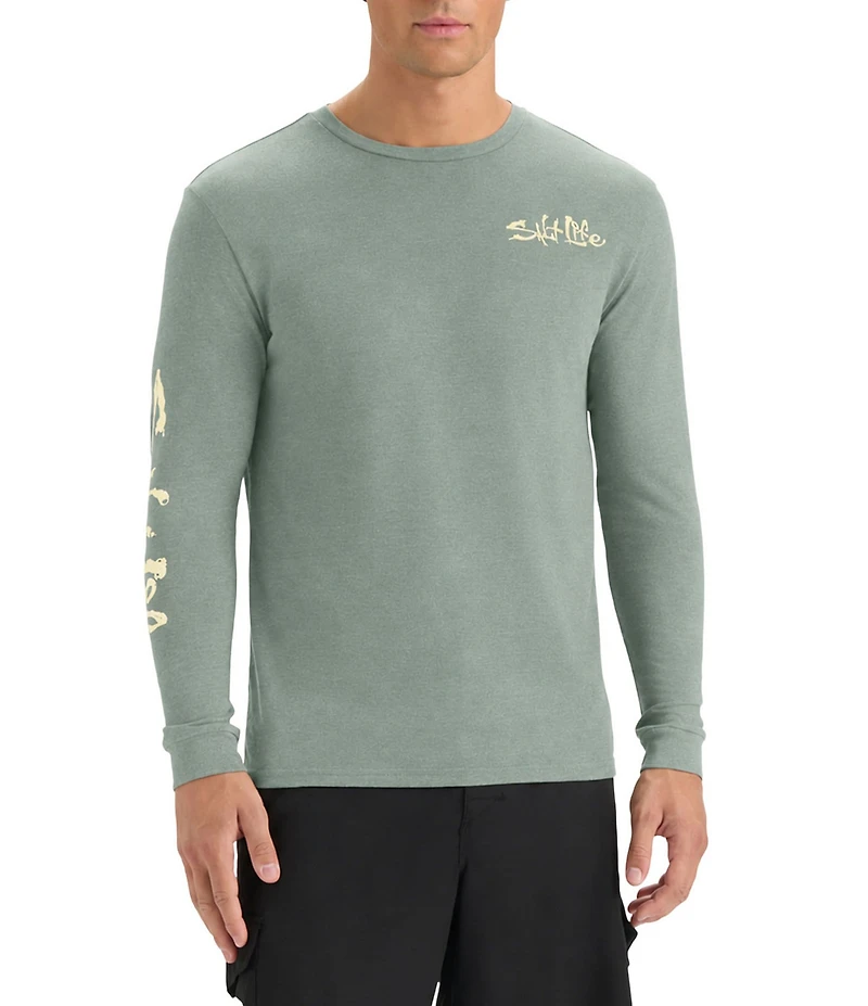 Salt Life Full Throttle Long Sleeve UPF T-Shirt