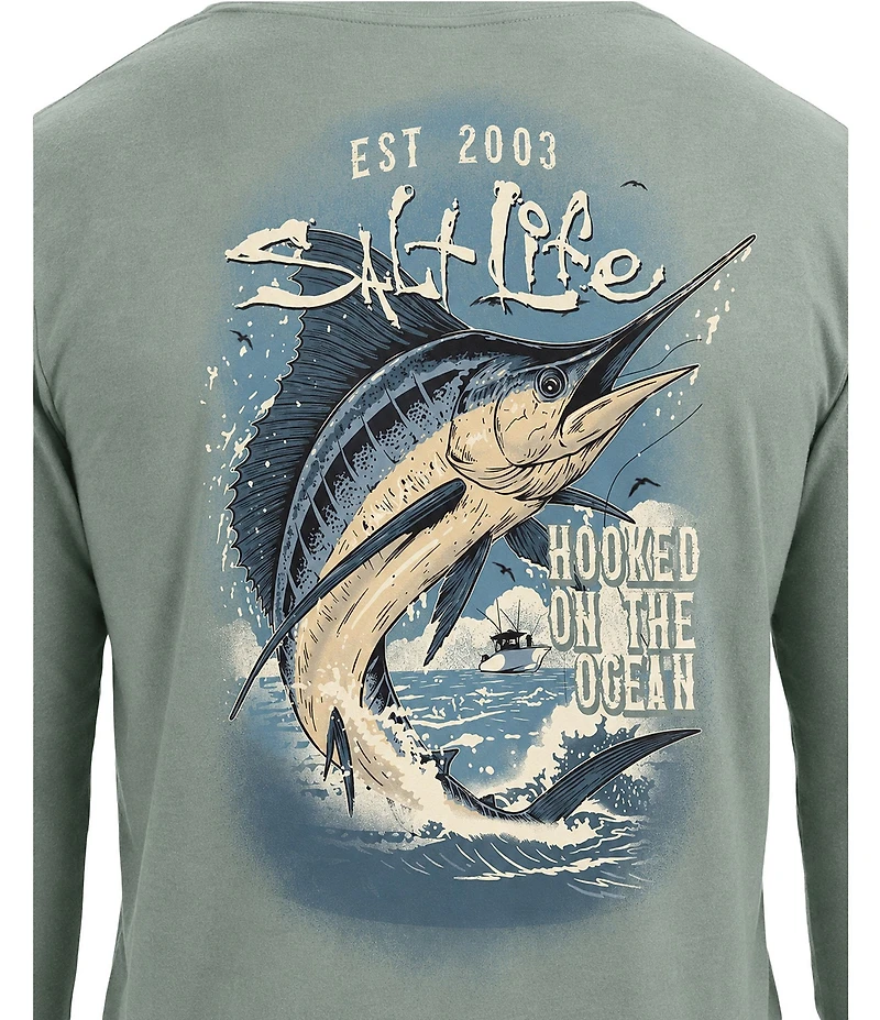Salt Life Full Throttle Long Sleeve UPF T-Shirt