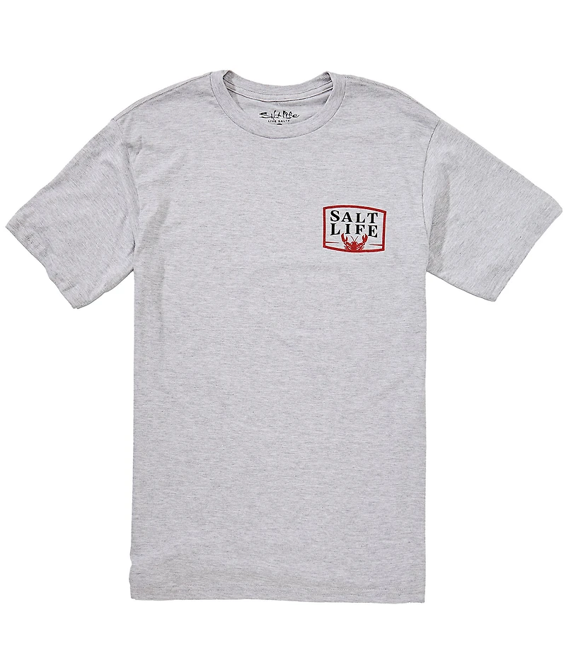 Salt Life Gone Divin Short Sleeve Heathered T-Shirt