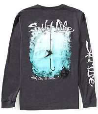 Salt Life Hook Line And Sinker Long Sleeve T-Shirt