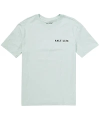 Salt Life Jaws Of Steel Americana Short Sleeve T-Shirt