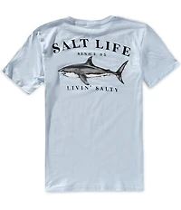 Salt Life Jaws Of Steel Short Sleeve Graphic T-Shirt