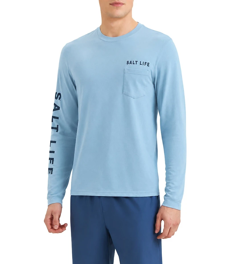 Salt Life Legacy Camo Badge Long-Sleeve T-Shirt