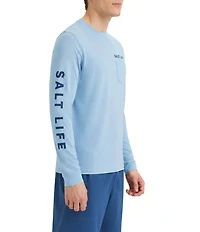 Salt Life Legacy Camo Badge Long-Sleeve T-Shirt