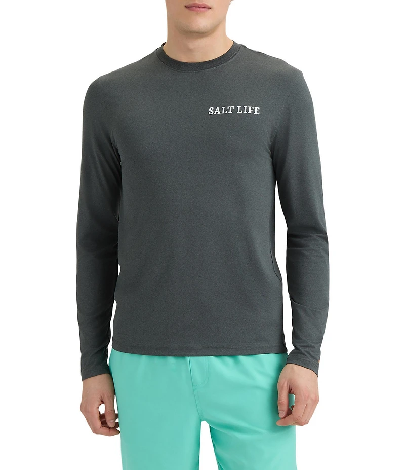 Salt Life Mahi Way Long Sleeve Uvapor Performance T-Shirt