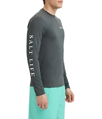 Salt Life Mahi Way Long Sleeve Uvapor Performance T-Shirt