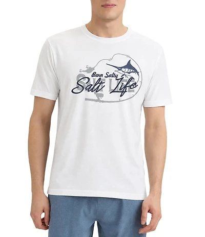 Salt Life Marlin Hooked Short Sleeve T-Shirt