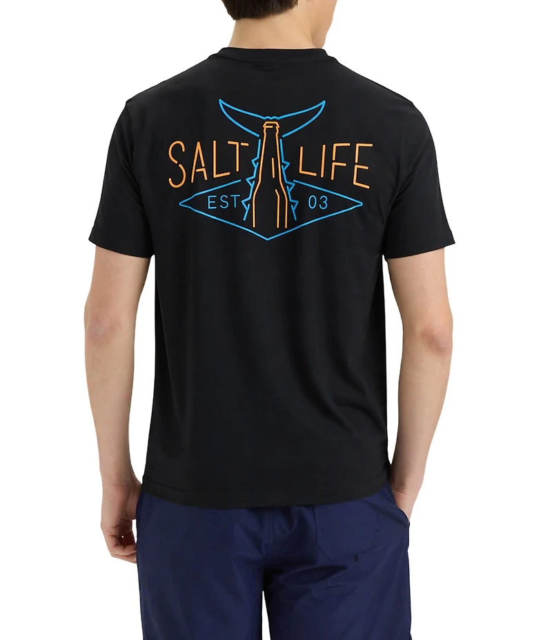 Salt Life Neon Light Tail Short Sleeve T-Shirt