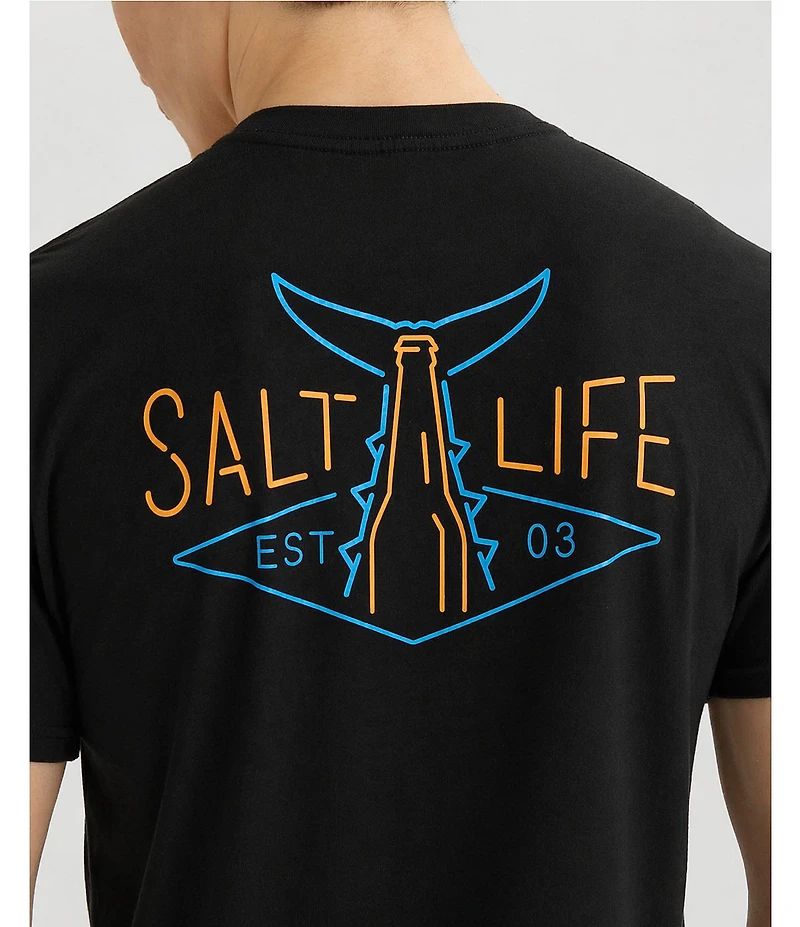 Salt Life Neon Light Tail Short Sleeve T-Shirt