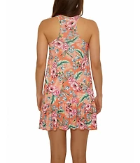Salt Life Orchid Island Caroline Racerback Dress Swim Cover-Up