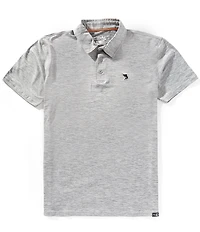 Salt Life Outrigger Short Sleeve Knit Polo Shirt