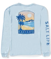 Salt Life Palm Isle Long Sleeve Jersey T-Shirt