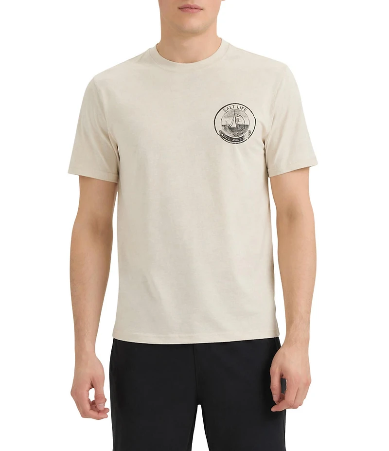 Salt Life Postcard Short Sleeve T-Shirt