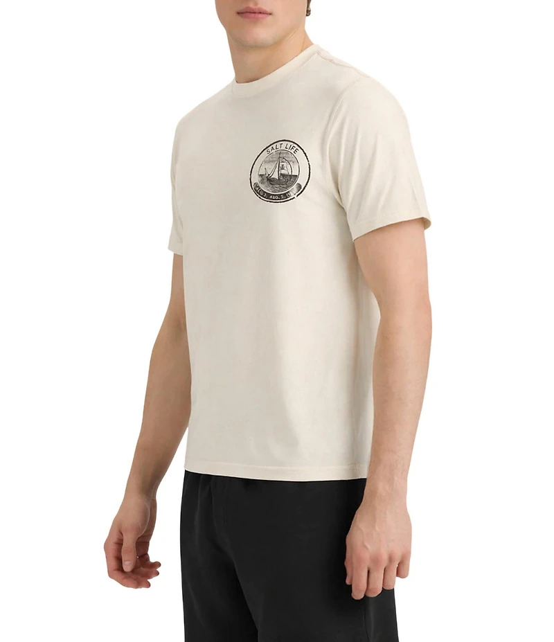 Salt Life Postcard Short Sleeve T-Shirt