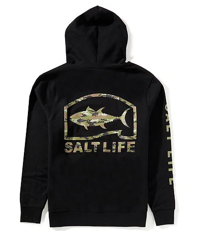 Salt Life Pro Salt Camo Fleece Graphic Hoodie