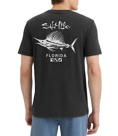 Salt Life Salifish N Bones Short Sleeve T-Shirt