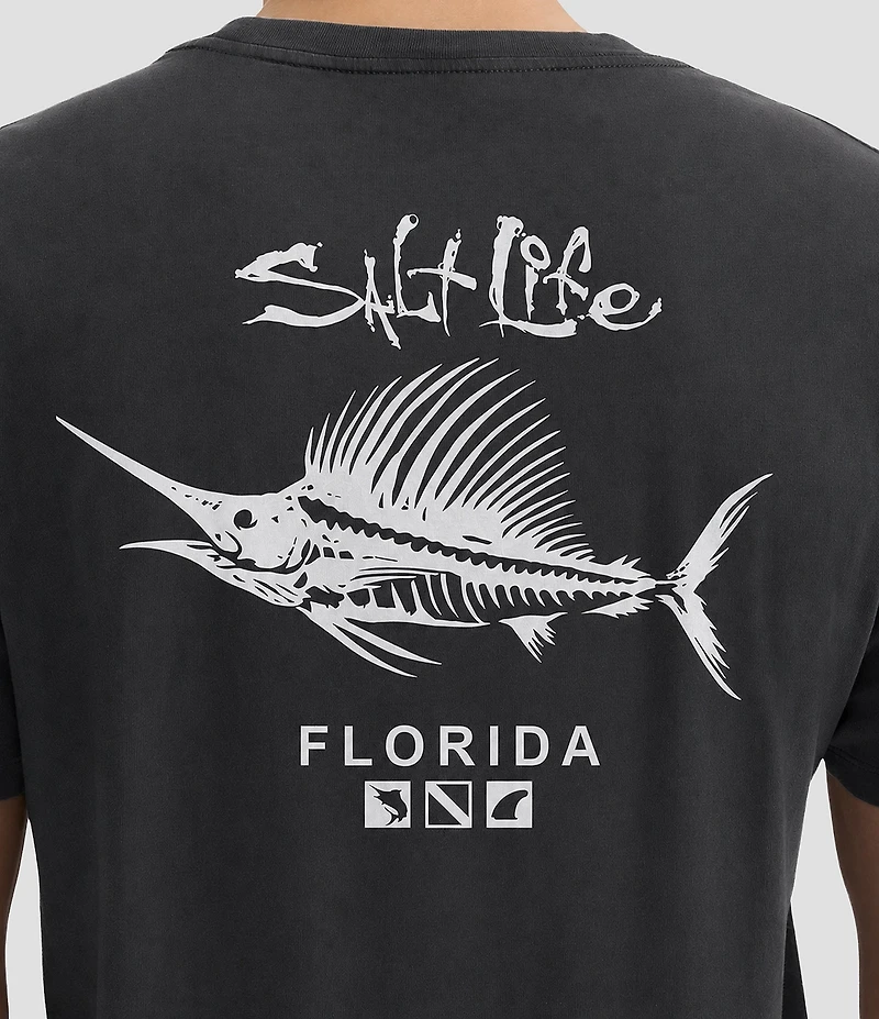 Salt Life Salifish N Bones Short Sleeve T-Shirt