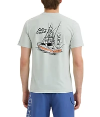 Salt Life Salty Forecast Boat Short Sleeve T-Shirt