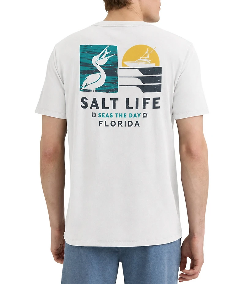 Salt Life Seas The Day Short Sleeve T-Shirt