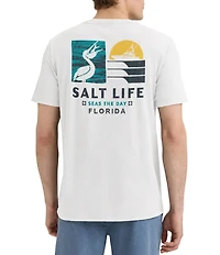 Salt Life Seas The Day Short Sleeve T-Shirt