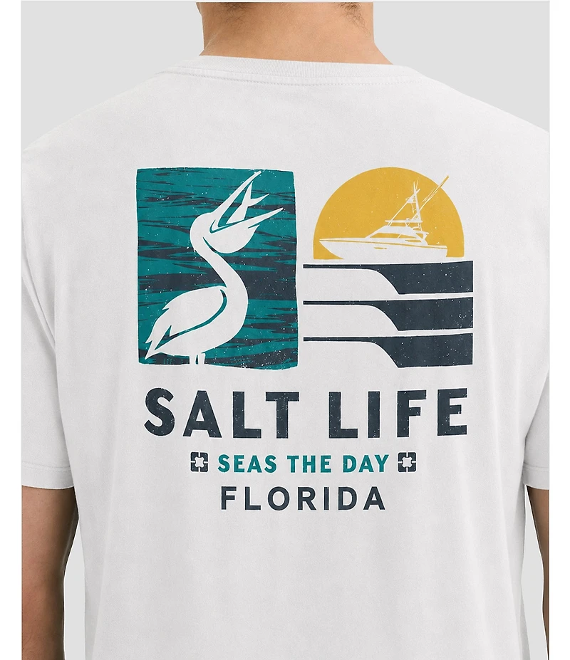 Salt Life Seas The Day Short Sleeve T-Shirt