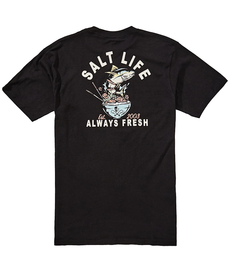 Salt Life Served Fresh Short Sleeve T-Shirt