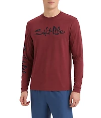 Salt Life Signature Long-Sleeve T-Shirt