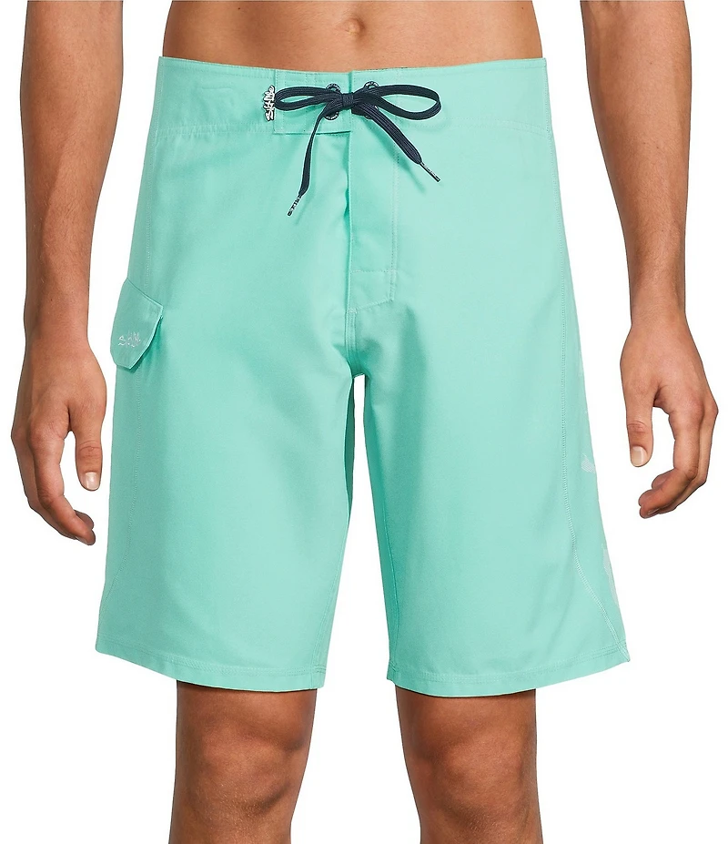 Salt Life Stealth Bomberz 11#double; Inseam Board Shorts