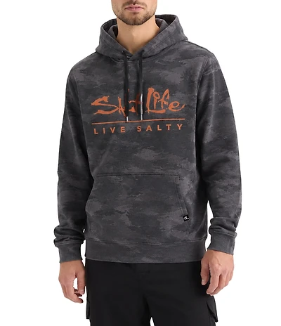 Salt Life Strike Zone Camouflage-Printed Hoodie