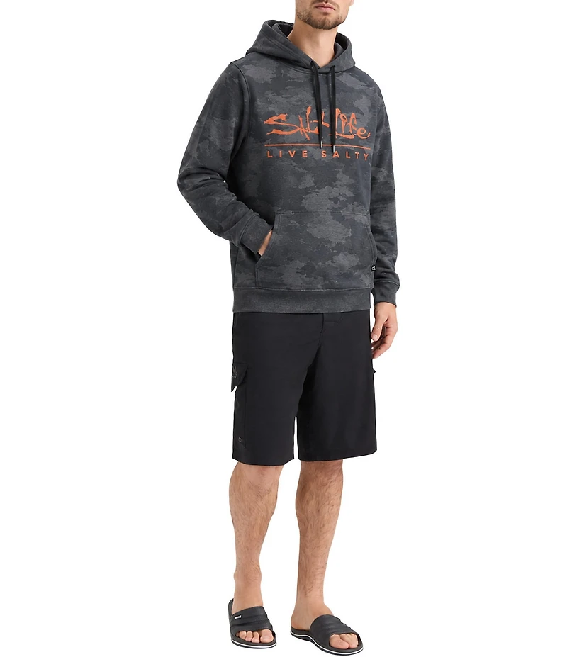 Salt Life Strike Zone Camouflage-Printed Hoodie