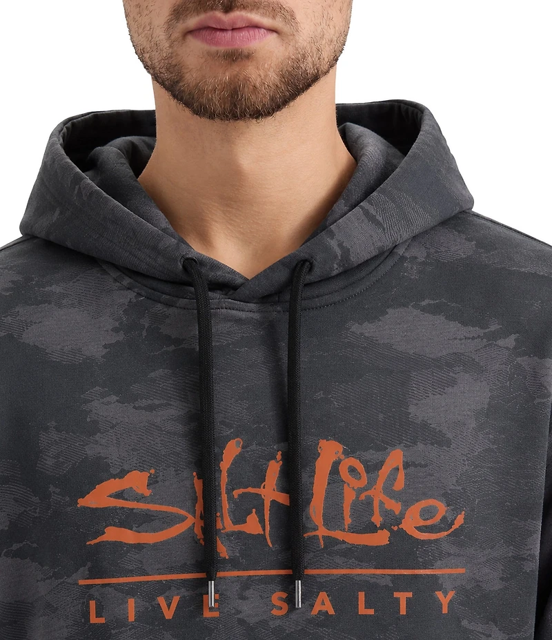 Salt Life Strike Zone Camouflage-Printed Hoodie