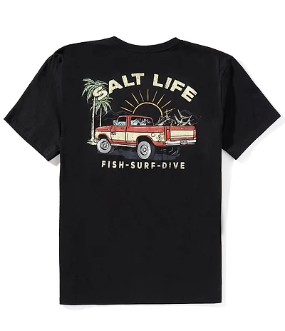 Salt Life Truck Graphic Short Sleeve T-Shirt