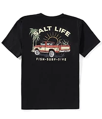 Salt Life Truck Graphic Short Sleeve T-Shirt