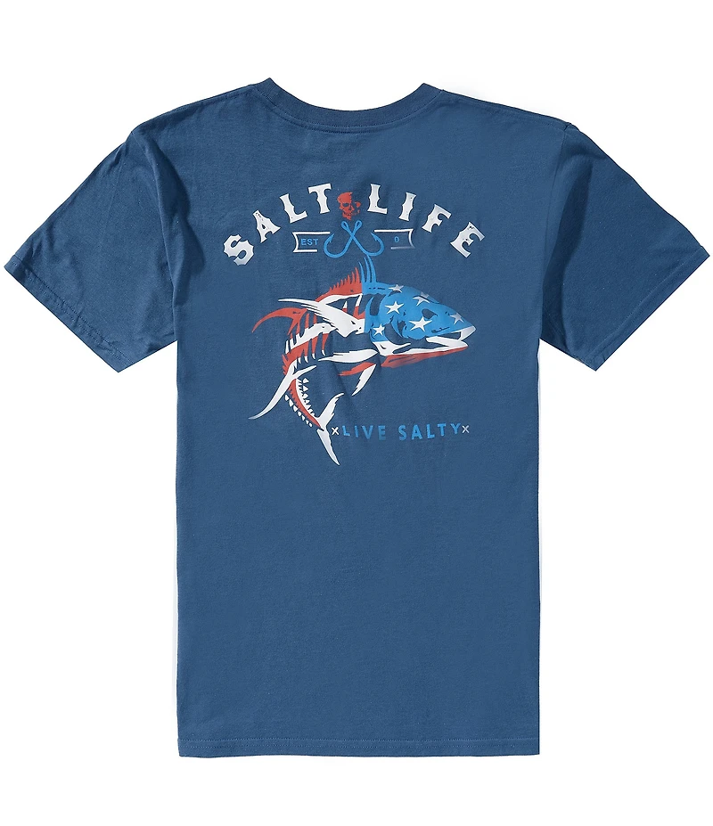 Salt Life United We Fish Short Sleeve T-Shirt