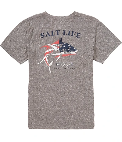 Salt Life United We Fish Short Sleeve T-Shirt