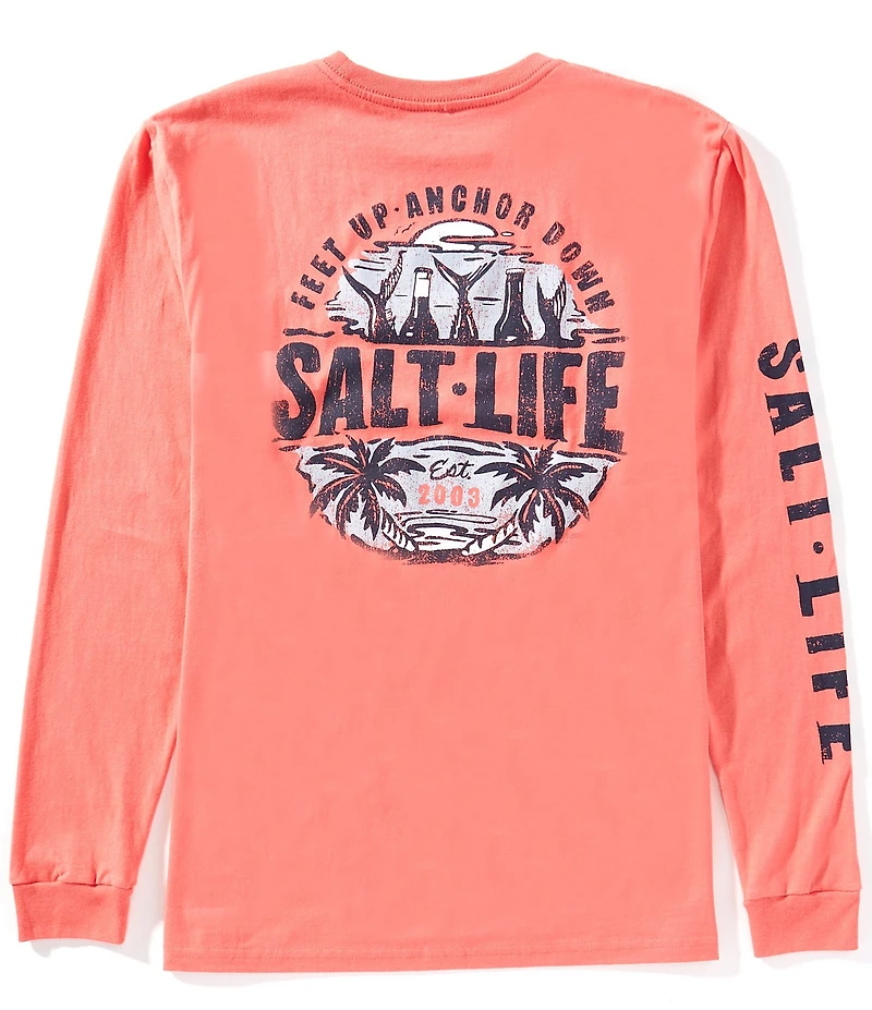 Salt Life Weekend Forecast Long Sleeve T-Shirt