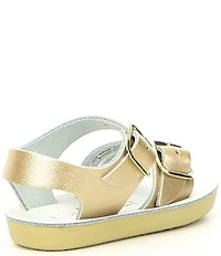 Saltwater Sandals by Hoy Girls' Sea Wee Water Friendly Sandal Crib Shoes (Infant)