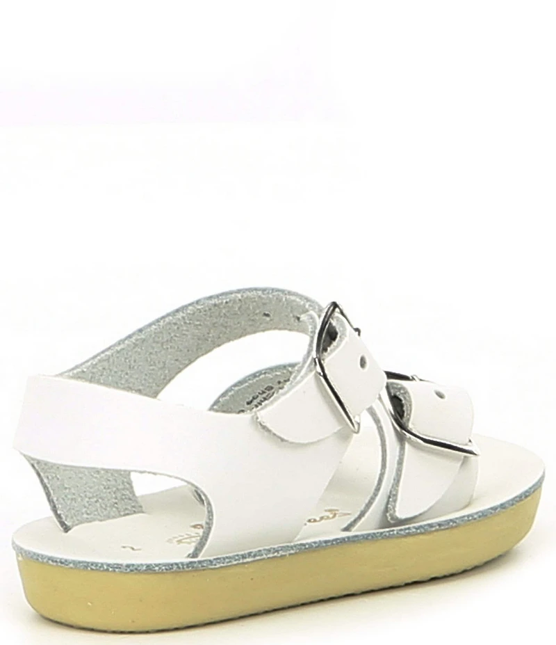 Saltwater Sandals by Hoy Girls' Sea Wee Water Friendly Sandal Crib Shoes (Infant)